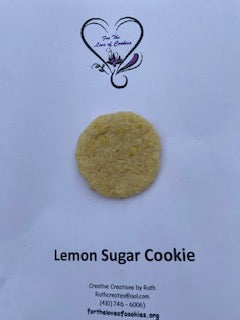 Lemon Sugar Cookie