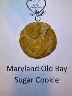 Maryland Old Bay Sugar Cookie